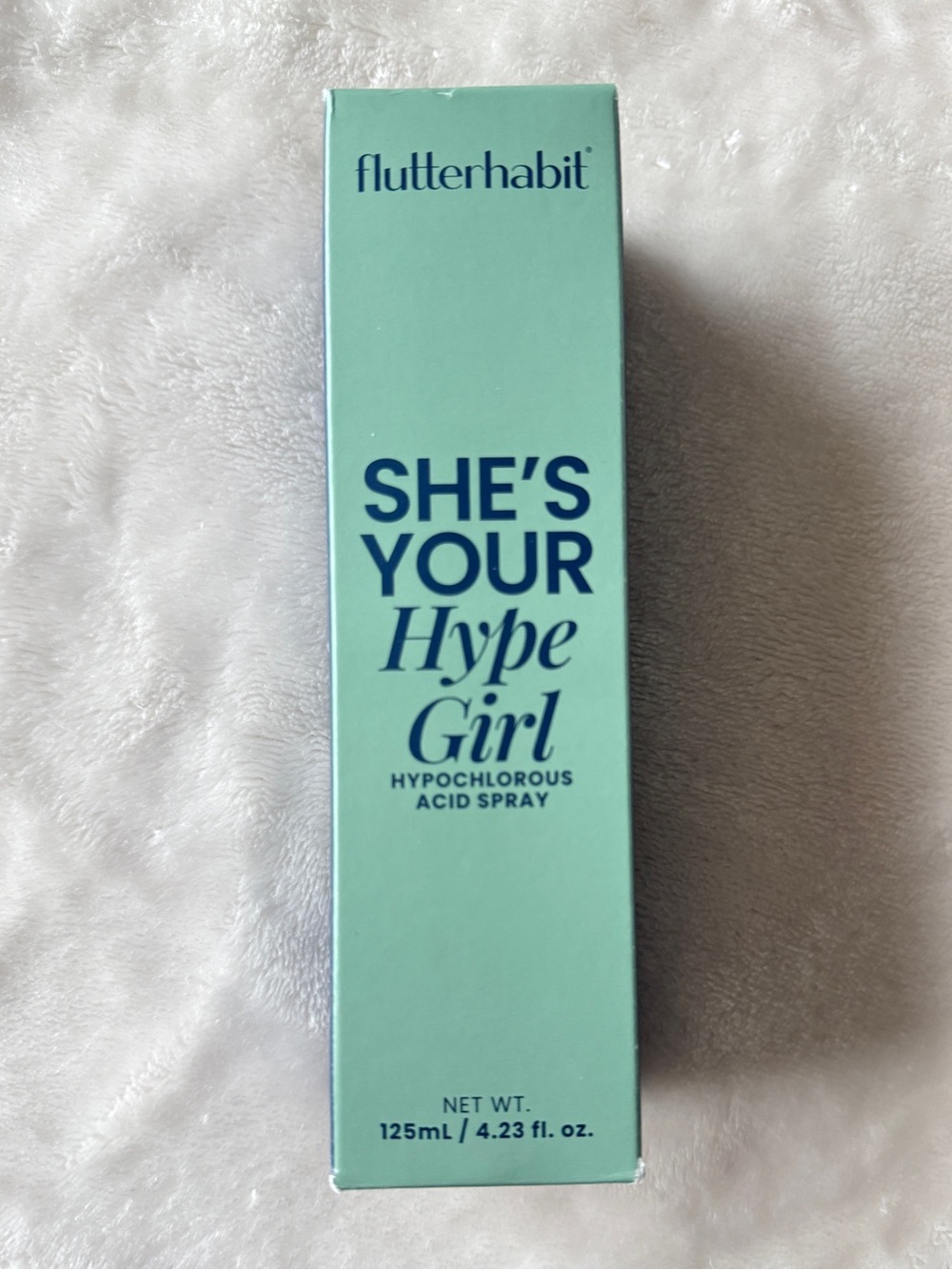 FlutterHabit Shes Your Hype Girl Hypochlorous Acid Spray 125ml 4.23oz Face Mist